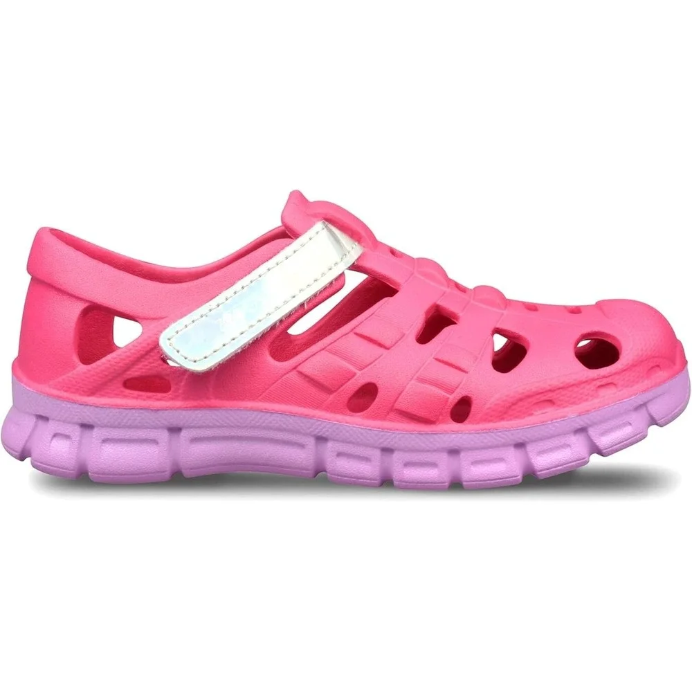 Zoogs Rene Kids Pink EVA Water Sandals Sport Shoes Girls Size 1 Little Kid